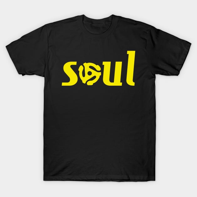 45 Soul T-Shirt by djbryanc